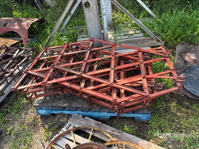 Quantity of (5) 4 ft Drag Harrows