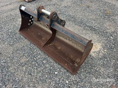 Cat 59 in Cleanup Excavator Bucket
