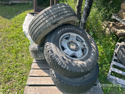 Quantity of (4) Mixed Tires