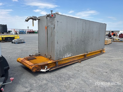 2500 gal Skid Mounted Aluminum Fuel Tank