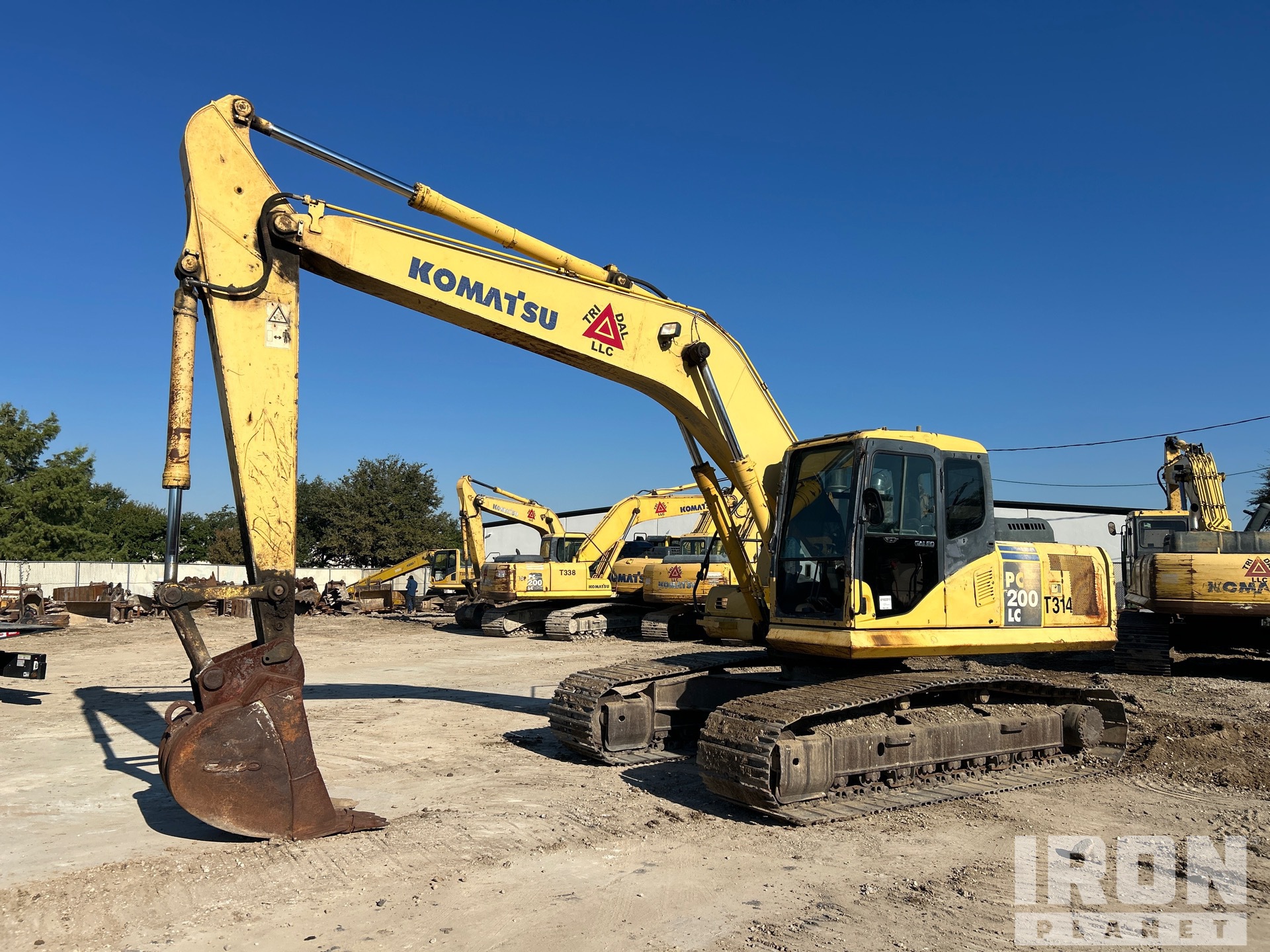 Komatsu PC200 LC-7L Koparka gąsienicowa