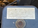Engine with Emission Label