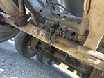 Trailer Chassis with Axle Condition