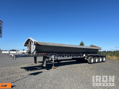 2012 Trail King 35 ft Quad/A Side Dump Trailer