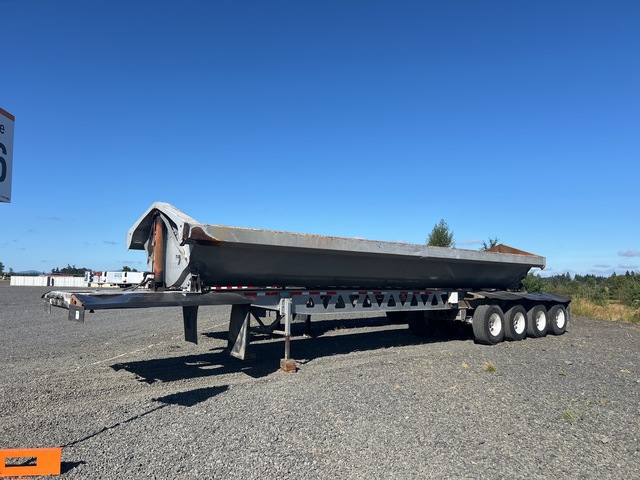 2012 Trail King 35 ft Quad/A Side Dump Trailer