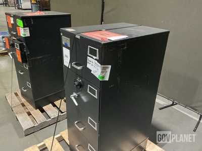 (2) Mosler Filing Cabinet Safes