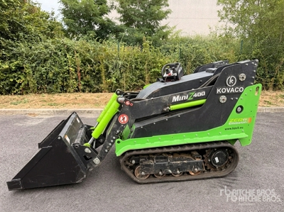 2020 Kovaco Mini Z400 Mini Chargeuse Compacte Electric Mini Walk-Behind Skid Steer Loader