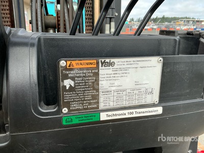 2011 Yale GLC60VX Forklift (Inoperable)