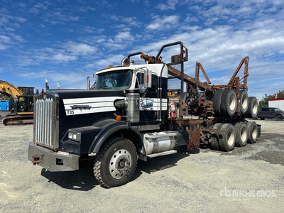 2007 Kenworth T800B 8x6 Short Wood Log Truck