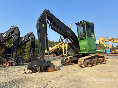 2015 John Deere 3754D Heel Boom Log Loader