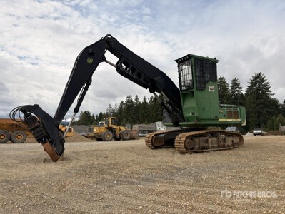2015 John Deere 3754D Heel Boom Log Loader