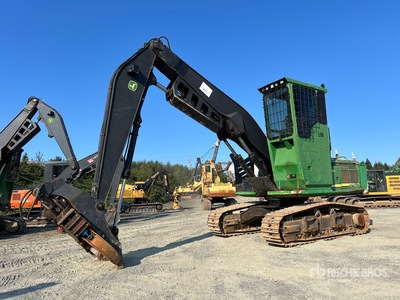2010 John Deere 3754D Heel Boom Log Loader