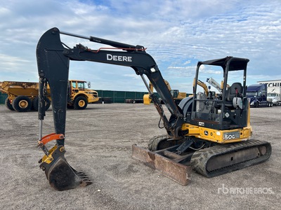 2019 John Deere 50G Minigraafmachine