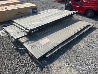 2026 SUNTOP S0720-1 20 ft Wrought Iron Bi-Parting Driveway Gate (Unused)
