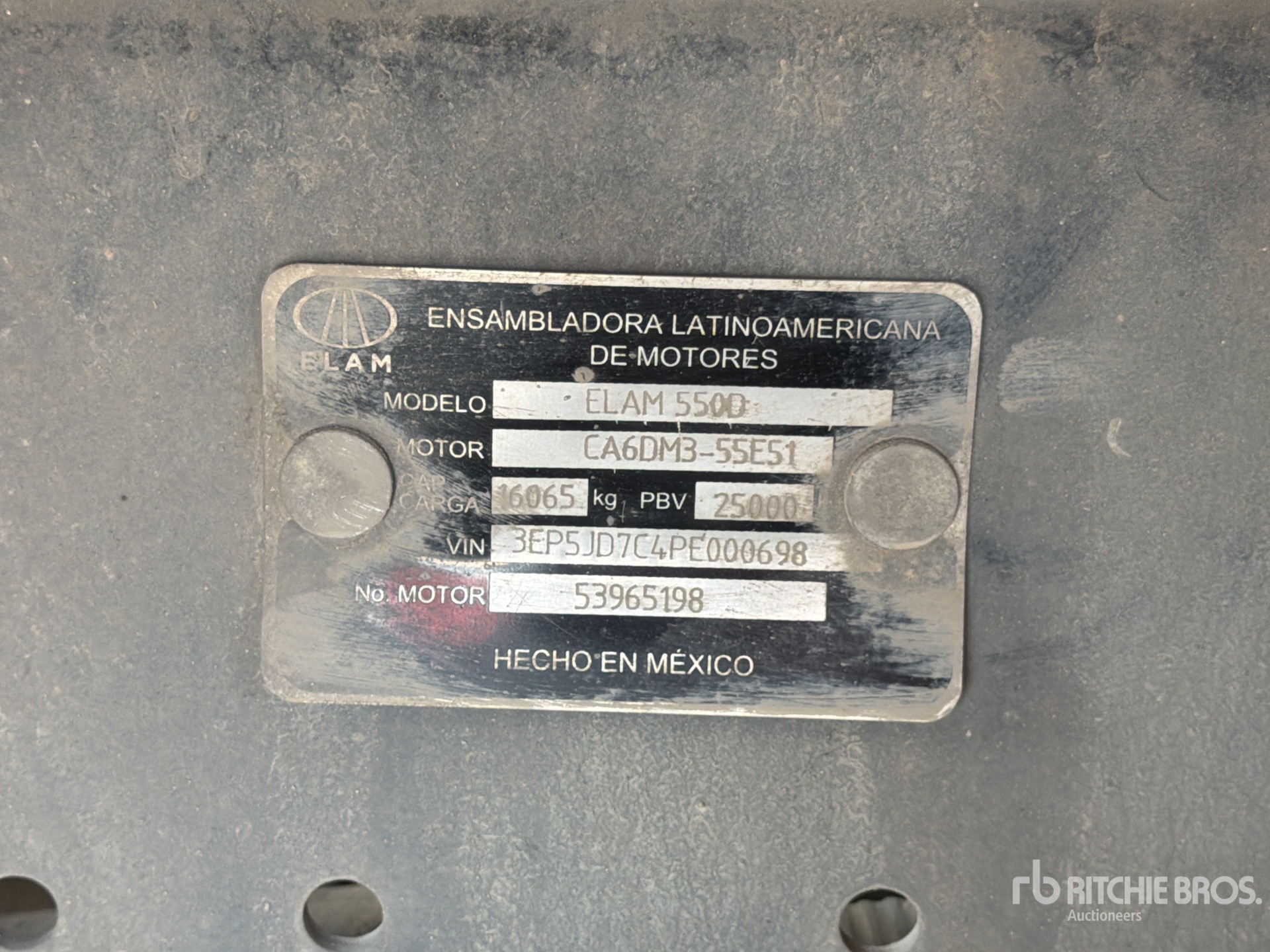 2023 ELAM 550D 6x4 Tractocamion con Dormitorio / T/A Cabover w/ Sleeper