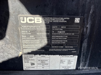 JCB 509.42 Manipulador Telescópico