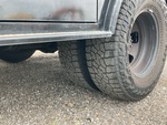 Underbody with Left Rear Drive Tires