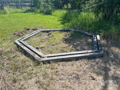 14 ft 6 Leg Hopper Bottom Skid