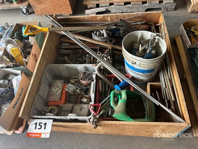 Hamer, Hamer Handle, Pins, Shovel, Come Along, Axe Heads, Treaded Bars