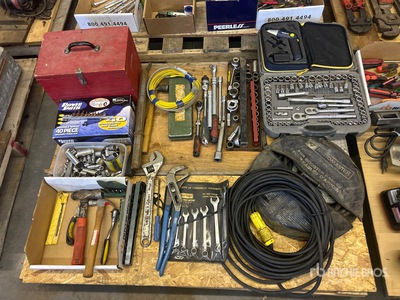 Tool Box, Jump Starter Cable, Wrenches, Socket Set & Hammer Różne