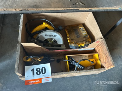 Dewalt Corded Circular Saw, Drill & Router