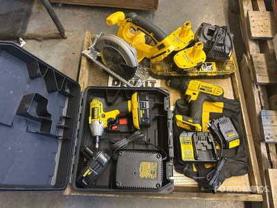 Dewalt Cordless Circular Saw, Drill, Impact Driver, Charger & Battery Różne