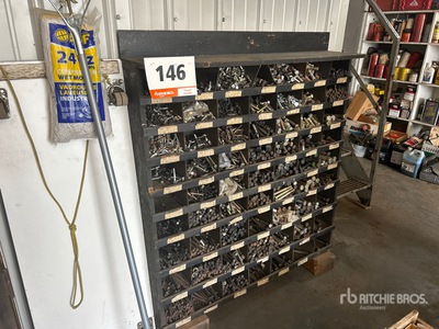 44 in x 44 in Bolt Bin