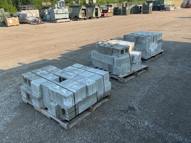 (75) Assorted Cinder Blocks