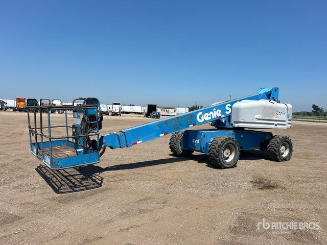 2002 Genie S-60 4WD Diesel Telescopic Boom Lift