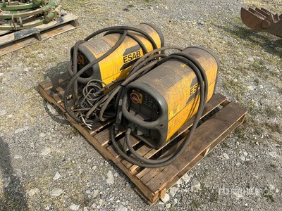 Quantity of (2) ESAB Mobile Plasma Cutter