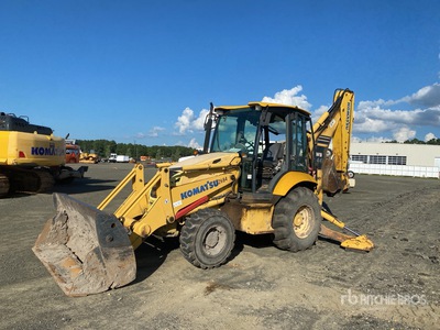 2007 Komatsu WB146-5 4x4 Koparko-ładowarka