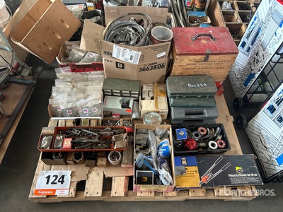 Quantity of Rivets, Screw, Riveter, Hose Clamp & Tool Box