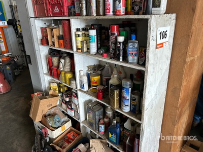 Chemicals, Lube, Filters & Cleaner Rack