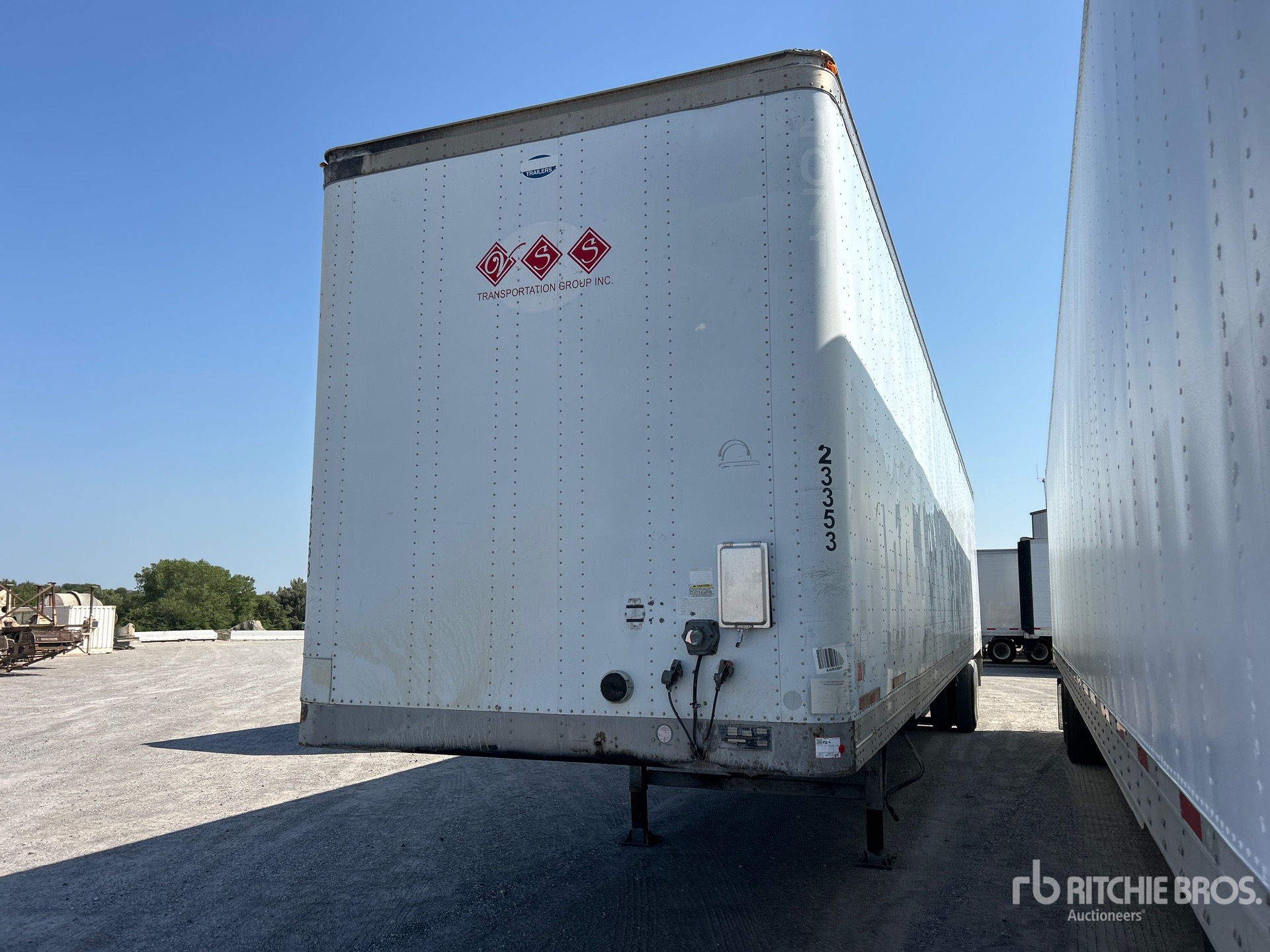 2004 Lufkin TFV-CLST 53 ft x 102 in T/A Van Trailer