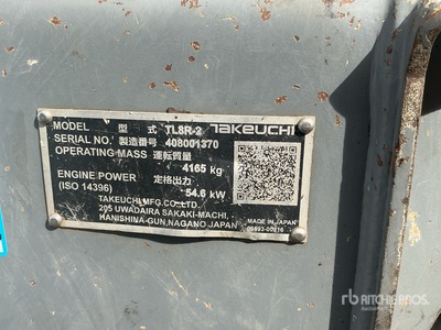 2021 Takeuchi TL8R-2 Two-Speed High Flow Oruga cargadora compacta