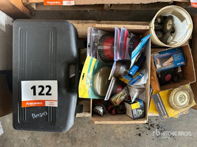 Corded Grinder, Disc & Coarse Wire Wheel