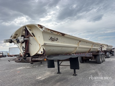 2013 Smithco SX34234 34 ft Tri/A Lead مقطورة تفريغ جانبية