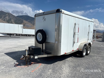2009 Double R 6816CTA 16 ft T/A Enclosed Trailer