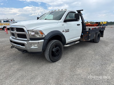 2016 Ram 4500 4x4 Flatbed Truck