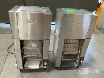 (2) Hatco TK-72 Toast King Vertical Conveyor Toasters