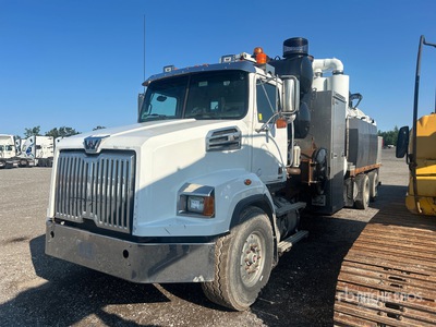Vactor Robuschi 145 on 2019 Western Star 4700 8x4 Vacuum Excavator Truck (Inoperable)