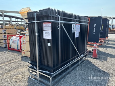 Quantity of (30) 2026 MTO A0710-30 10 ft x 7 ft Powder Coated Clôture (Unused)