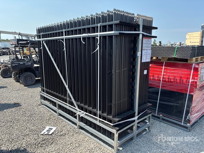 Quantity of (30) 2026 MTO A0710-30 10 ft x 7 ft Powder Coated Clôture (Unused)
