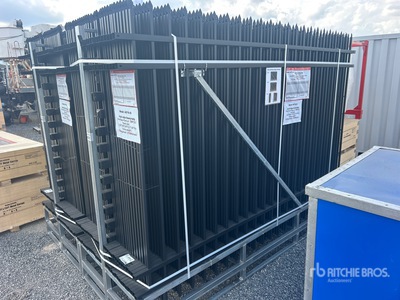 Quantity of (30) 2026 MTO A0710-30 10 ft x 7 ft Powder Coated Ogrodzenie (Unused)