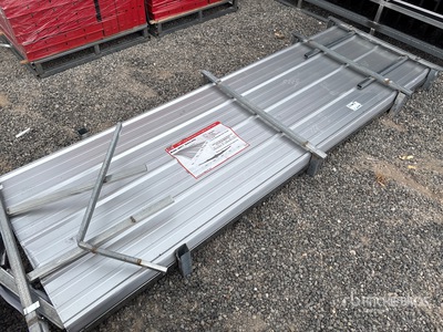 Quantity of (100) 2026 MTO A0311 Galvalume Corrugated Steel Panels Divers - Métaux (Unused)