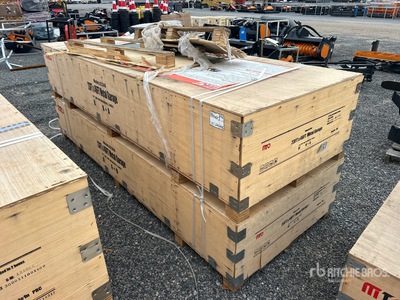 2026 MTO A2346 Double Garage Metal Shed (Unused)
