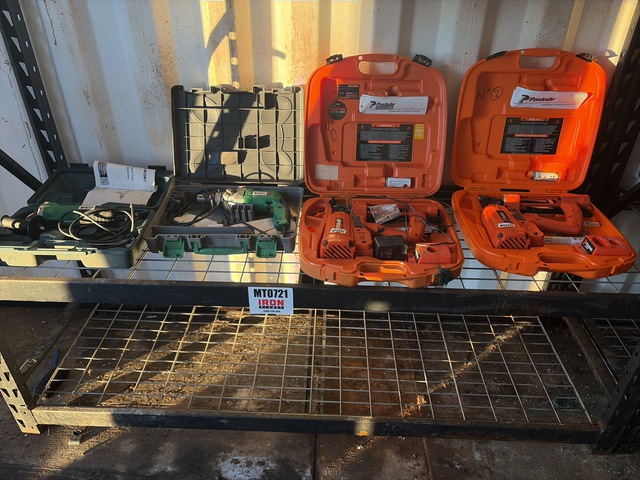 Quantity of (4) Power tools Quantity of (4) Power tools