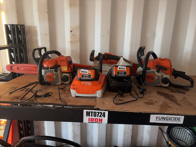 Quantity of (3) Stihl Chain Saw Quantity of (3) Stihl Chain Saw