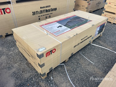 2026 MTO A2223G Double Garage Metal Szopa (Unused)