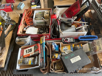 Tail Lights, Booster Cable, Socket Set, Side Mirror, Tune-up Analyzer
